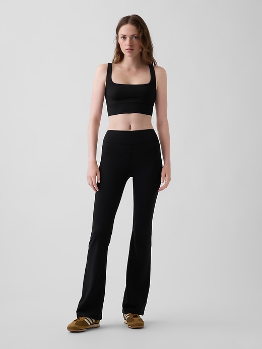 Image number 3 showing, GapFit Smooth Square-Neck Sports Bra