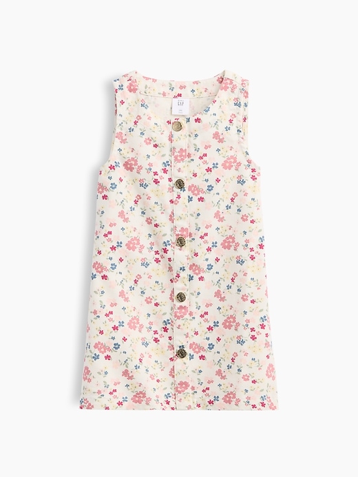 Image number 2 showing, Baby & Toddler Floral Jumper Dress