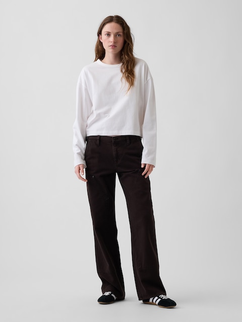 Low Rise '90s Loose Double-Knee Carpenter Pants