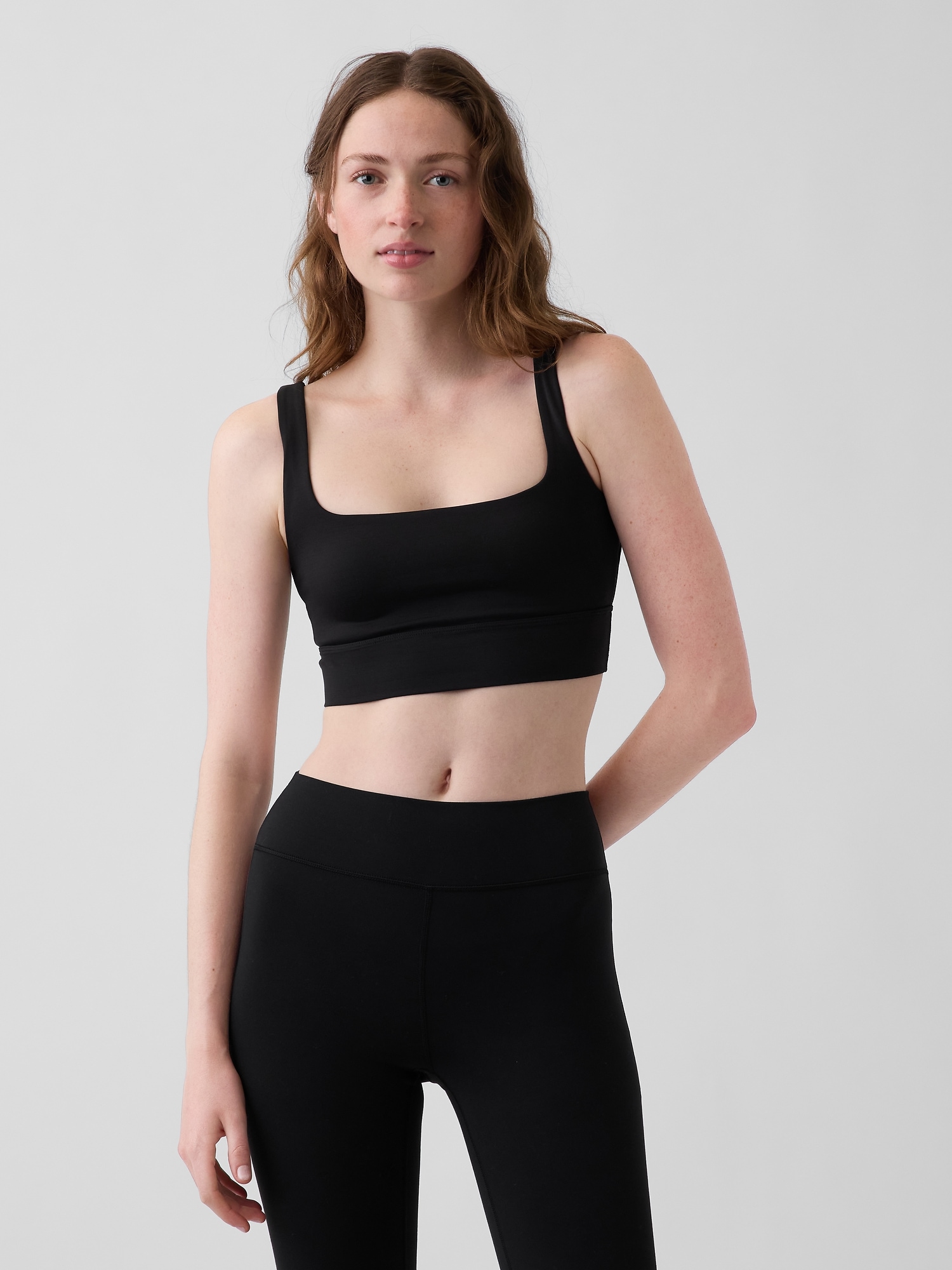 Black Square-Neck Tops | Gap