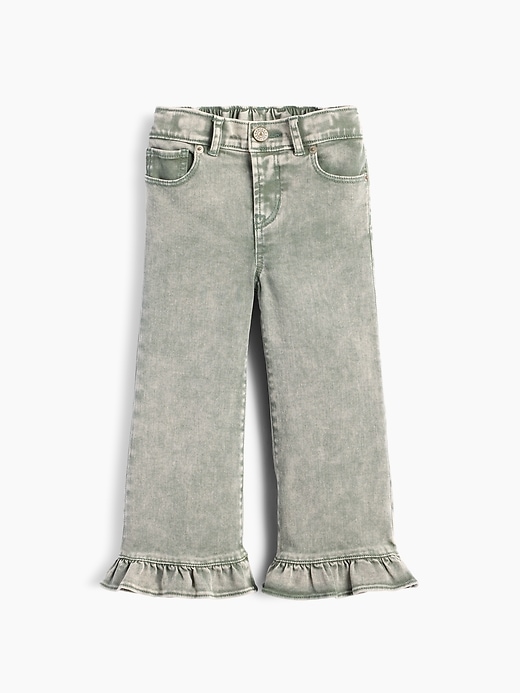 Image number 2 showing, Baby & Toddler Ruffle-Hem Stride Jeans