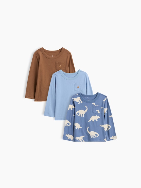 Baby & Toddler Mix & Match Pocket T-Shirt (3-Pack)