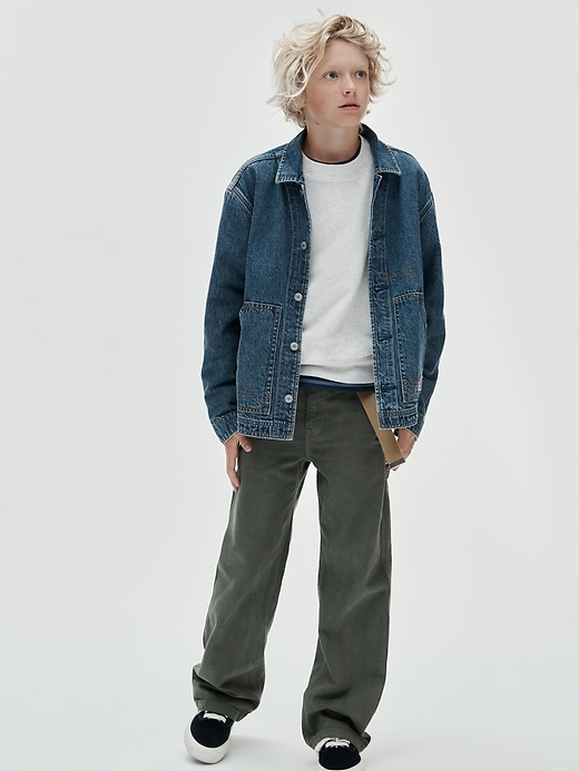 Image number 2 showing, Kids '90s Loose Carpenter Jeans