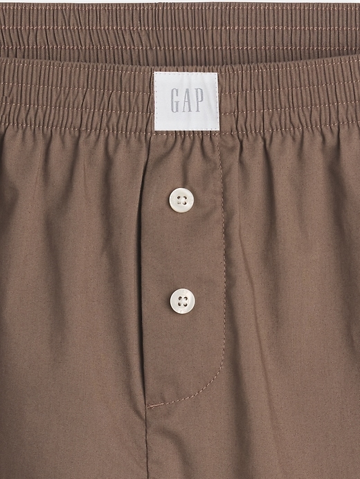 Image number 5 showing, Poplin PJ Boxer Shorts