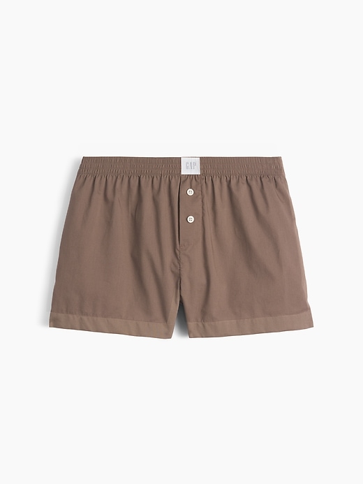 Image number 6 showing, Poplin PJ Boxer Shorts