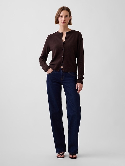 Image number 2 showing, CashSoft Crop Cardigan