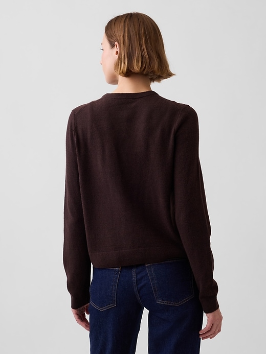 Image number 3 showing, CashSoft Crop Cardigan