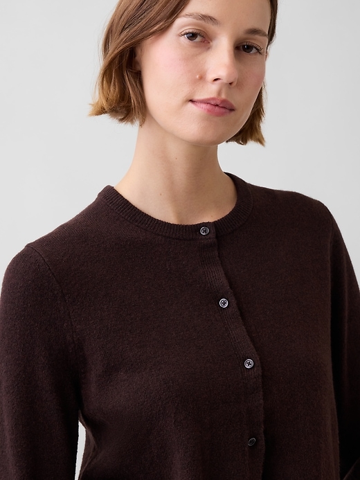 Image number 4 showing, CashSoft Crop Cardigan