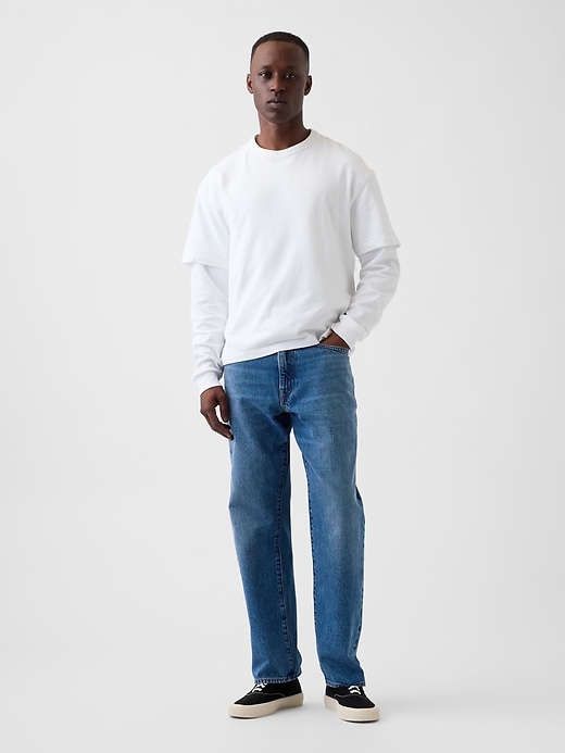 Image number 1 showing, Straight Jeans