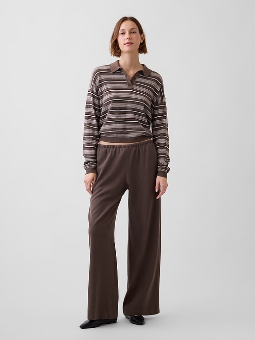 Easy Wide-Leg Pants