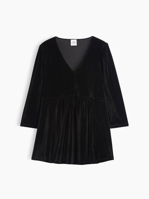 Maternity Velvet Top
