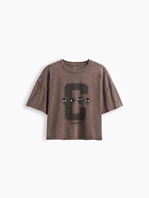 Image number 2 showing, Kids Oversized Boxy Graphic T-Shirt