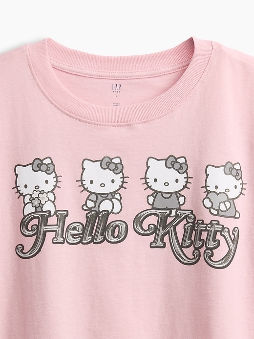 Image number 3 showing, Kids Oversized Boxy Graphic T-Shirt