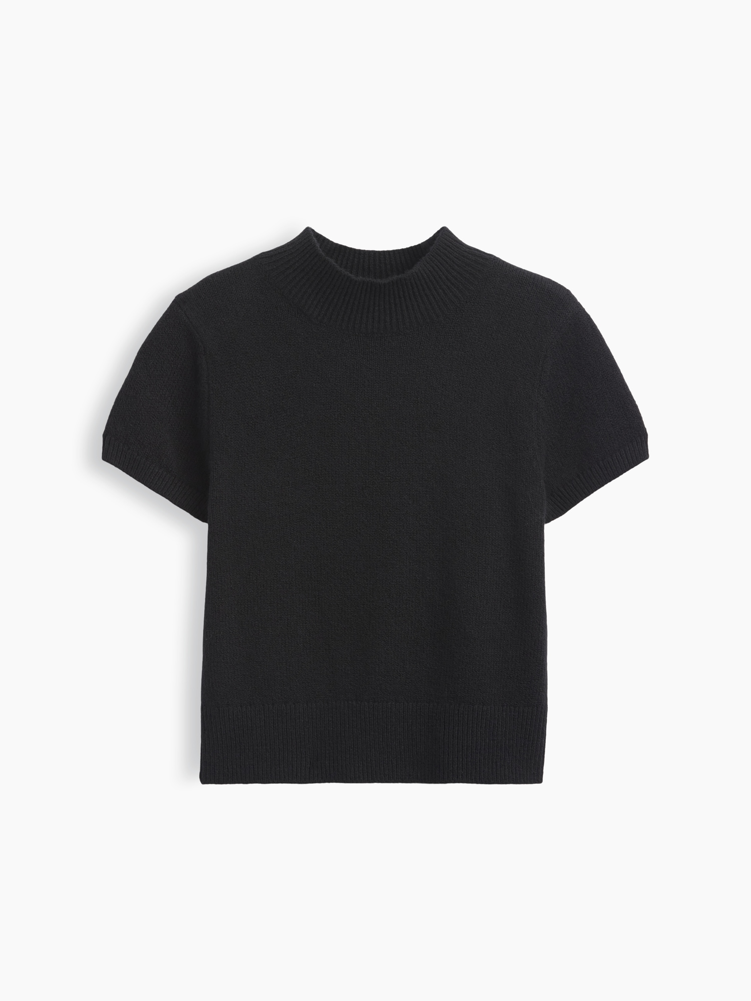 Детский свитер Gap CashSoft Mockneck, цвет: Чёрный — фото 2