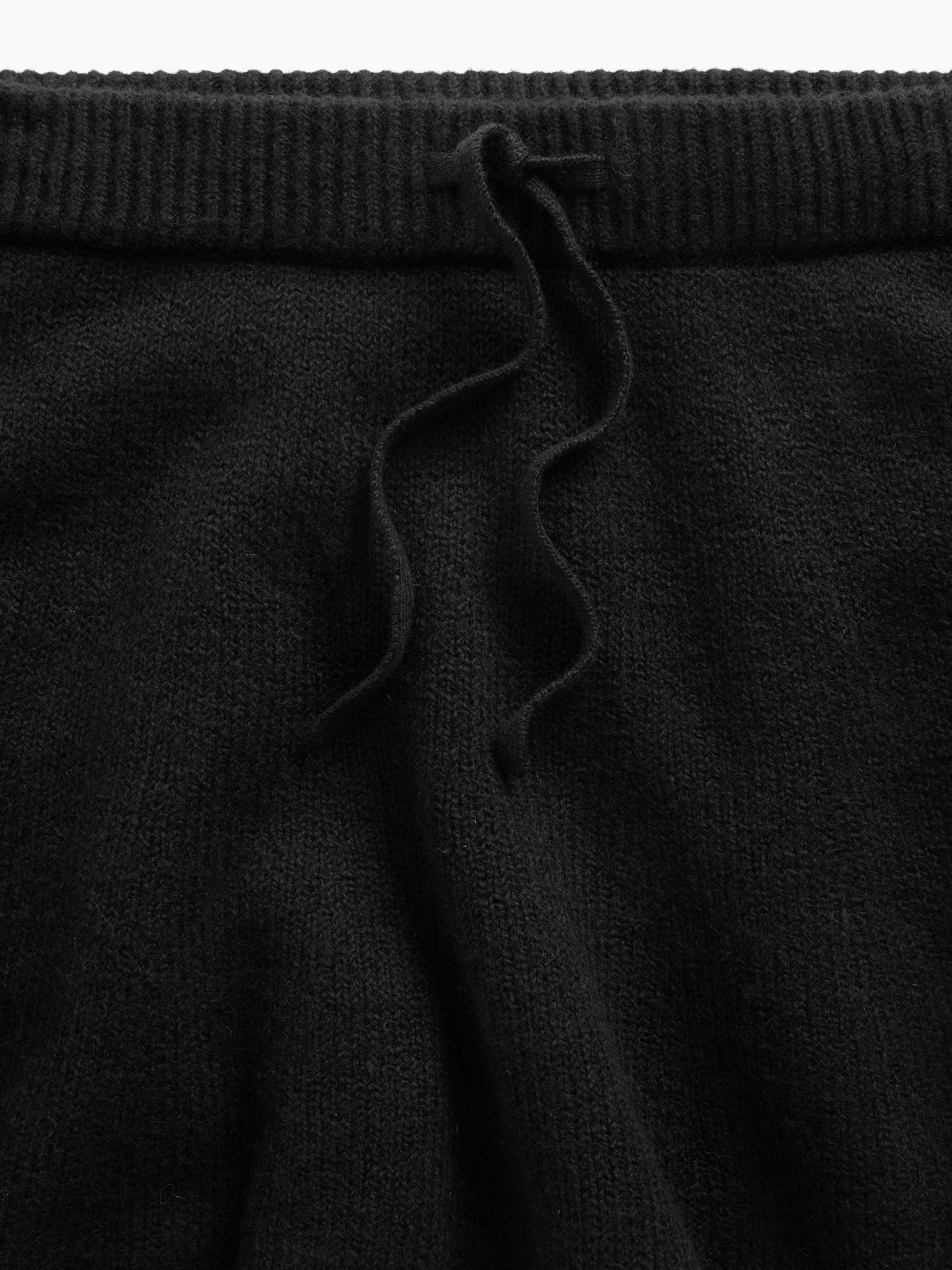 Детская юбка-шорты Gap CashSoft Sweater Skort, цвет: Чёрный — фото 3