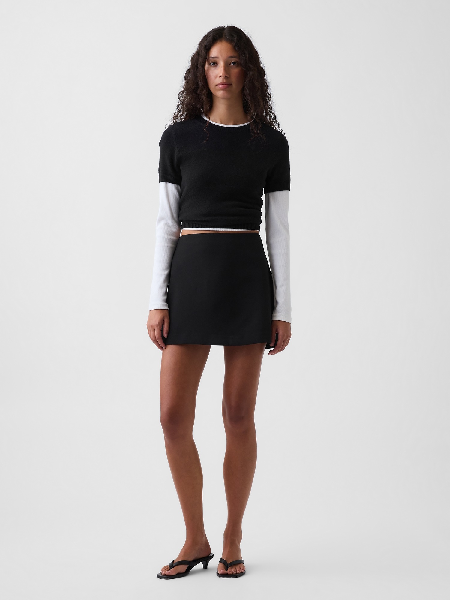 Женские юбки Gap BiStretch Mini Skort