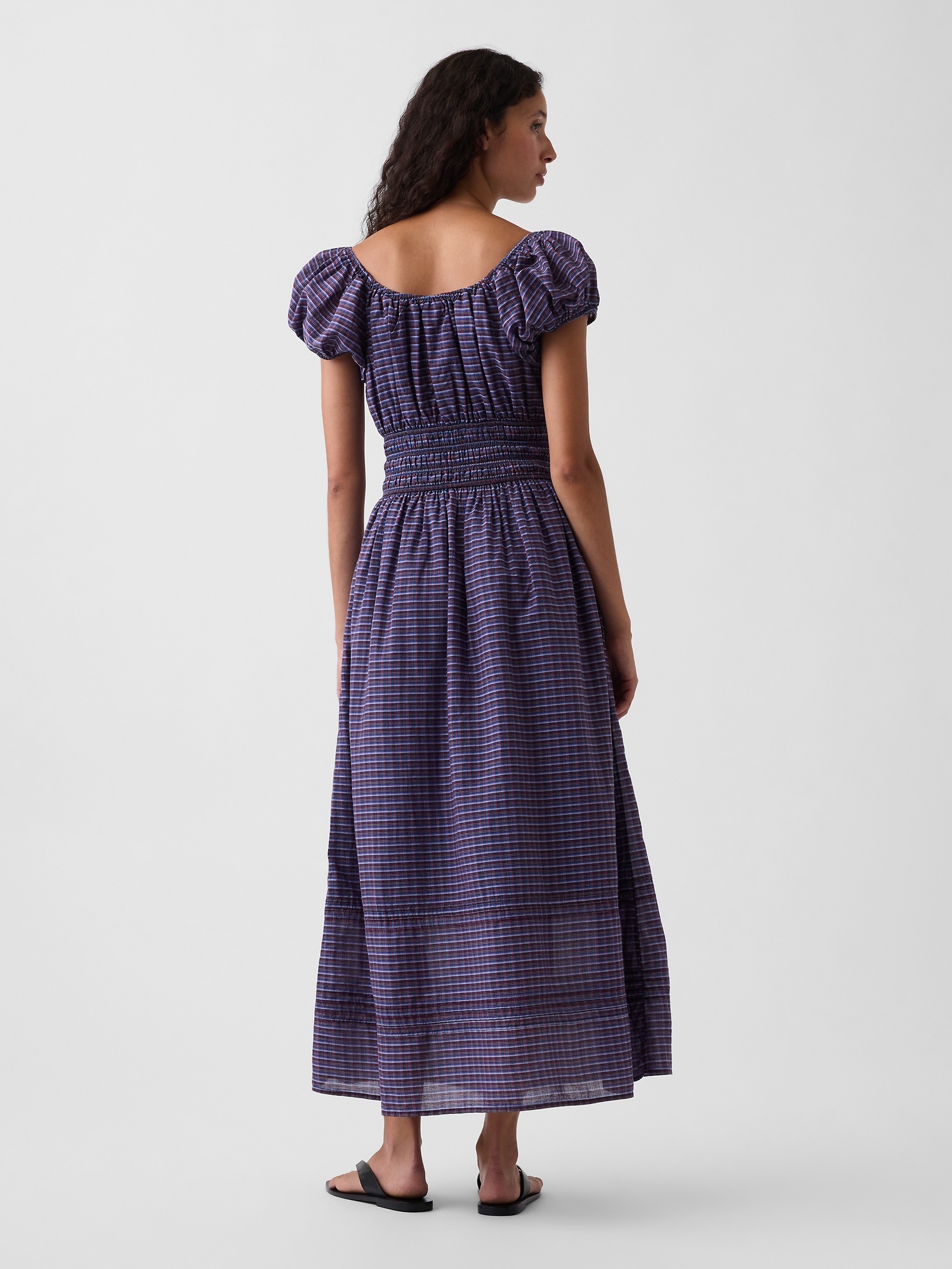 Женские платья Gap Voile Smocked-Waist Maxi Dress — фото 2
