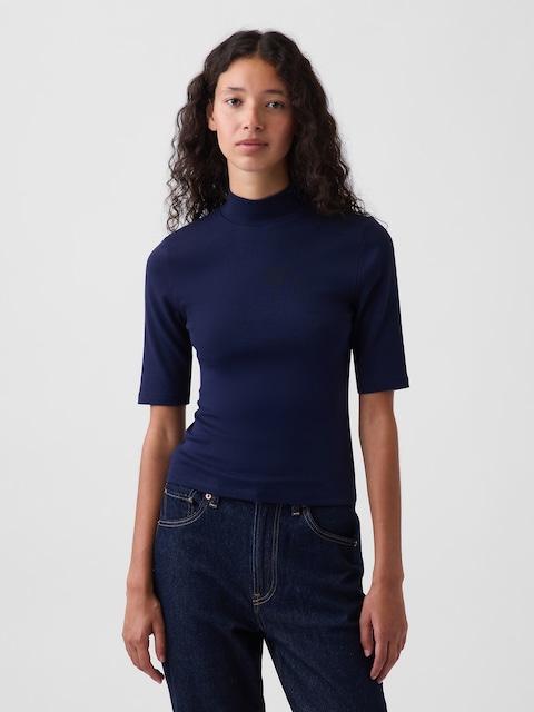 Modern Mockneck T-Shirt