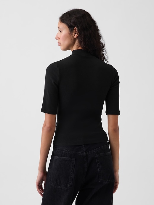 Image number 3 showing, Modern Mockneck T-Shirt