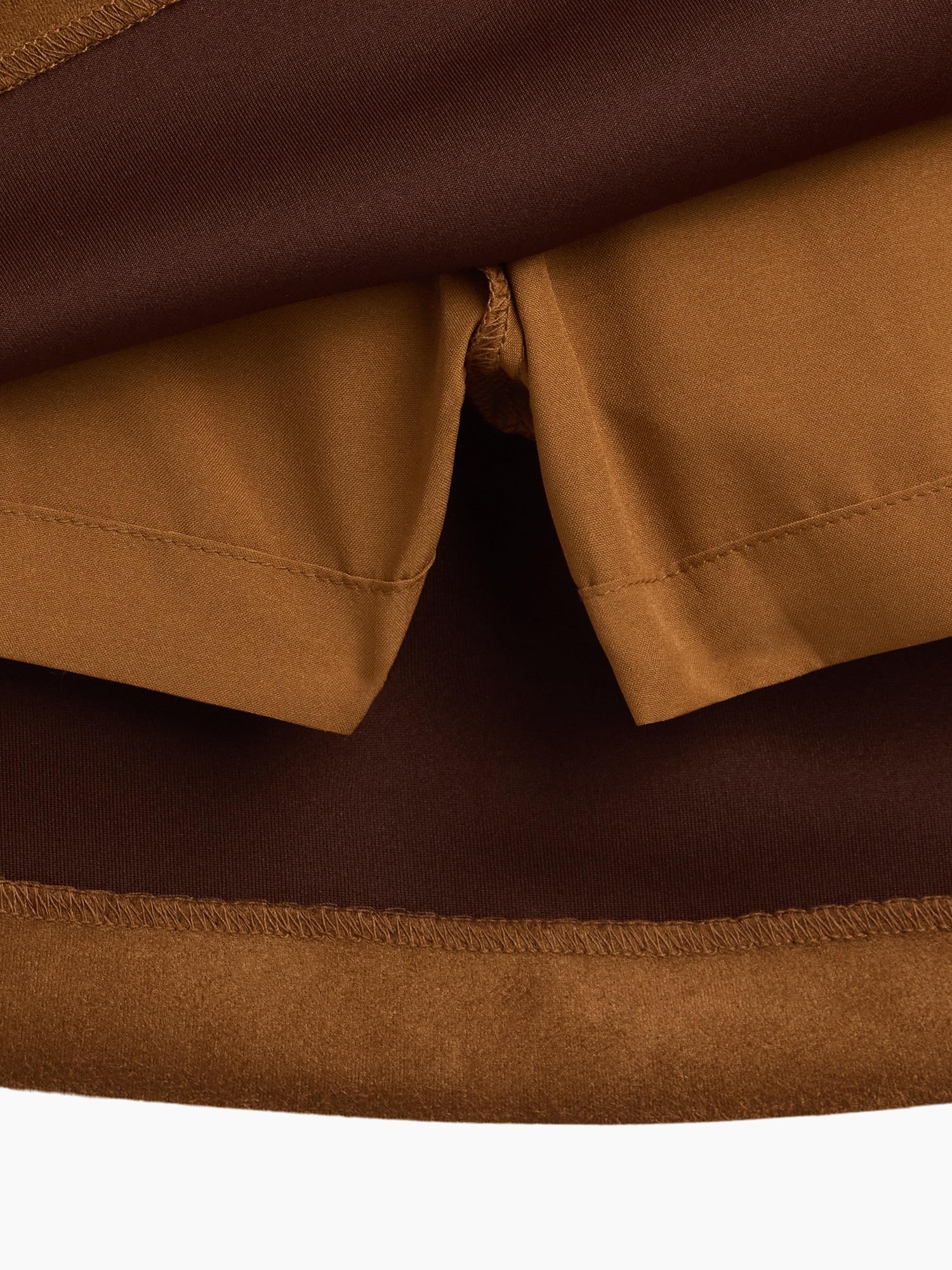 Женские юбки Gap Vegan Suede Mini Skort — фото 4