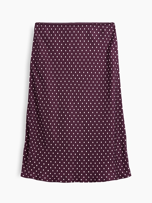 Image number 5 showing, Satin Bias-Cut Skirt