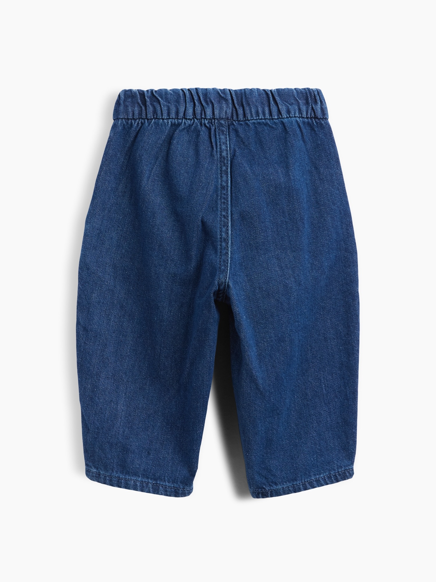 Джинсы Gap Ruffle Bow Pull-On Jeans для малышей, цвет: Тёмная варка — фото 2