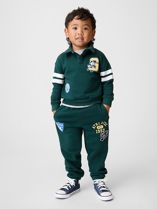 Image number 1 showing, Baby & Toddler VintageSoft Varsity Logo Sweatpants