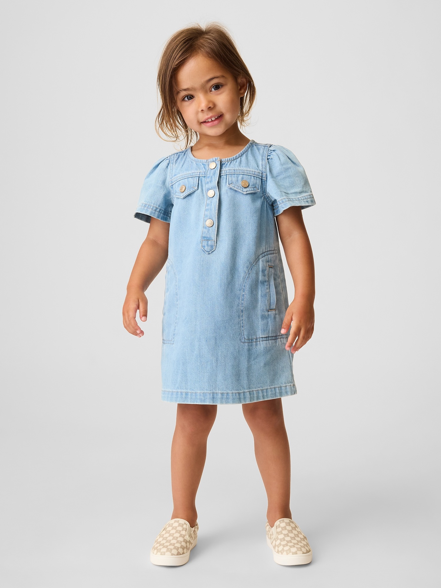 Gap Baby & Toddler Denim Shirtdress