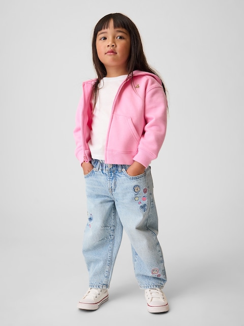 Baby & Toddler Embroidered Horseshoe Jeans