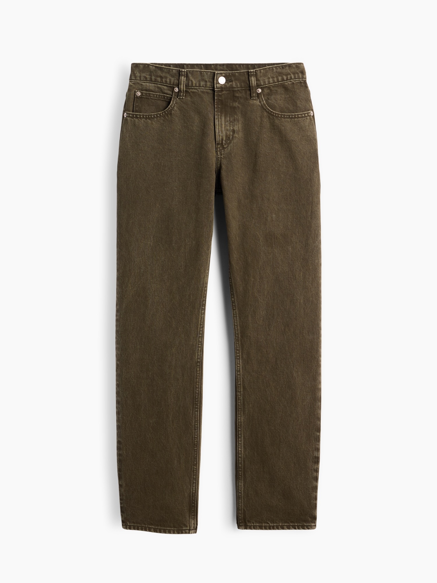 Женские джинсы Gap Mid Rise Straight Taper Jeans — фото 7