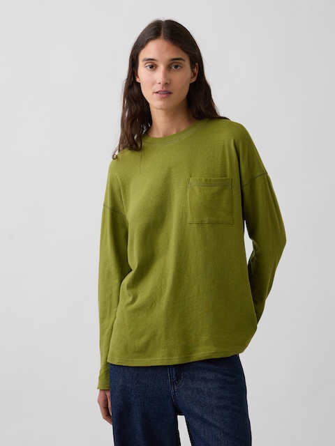 100% Cotton Authentic Pocket Big T-Shirt