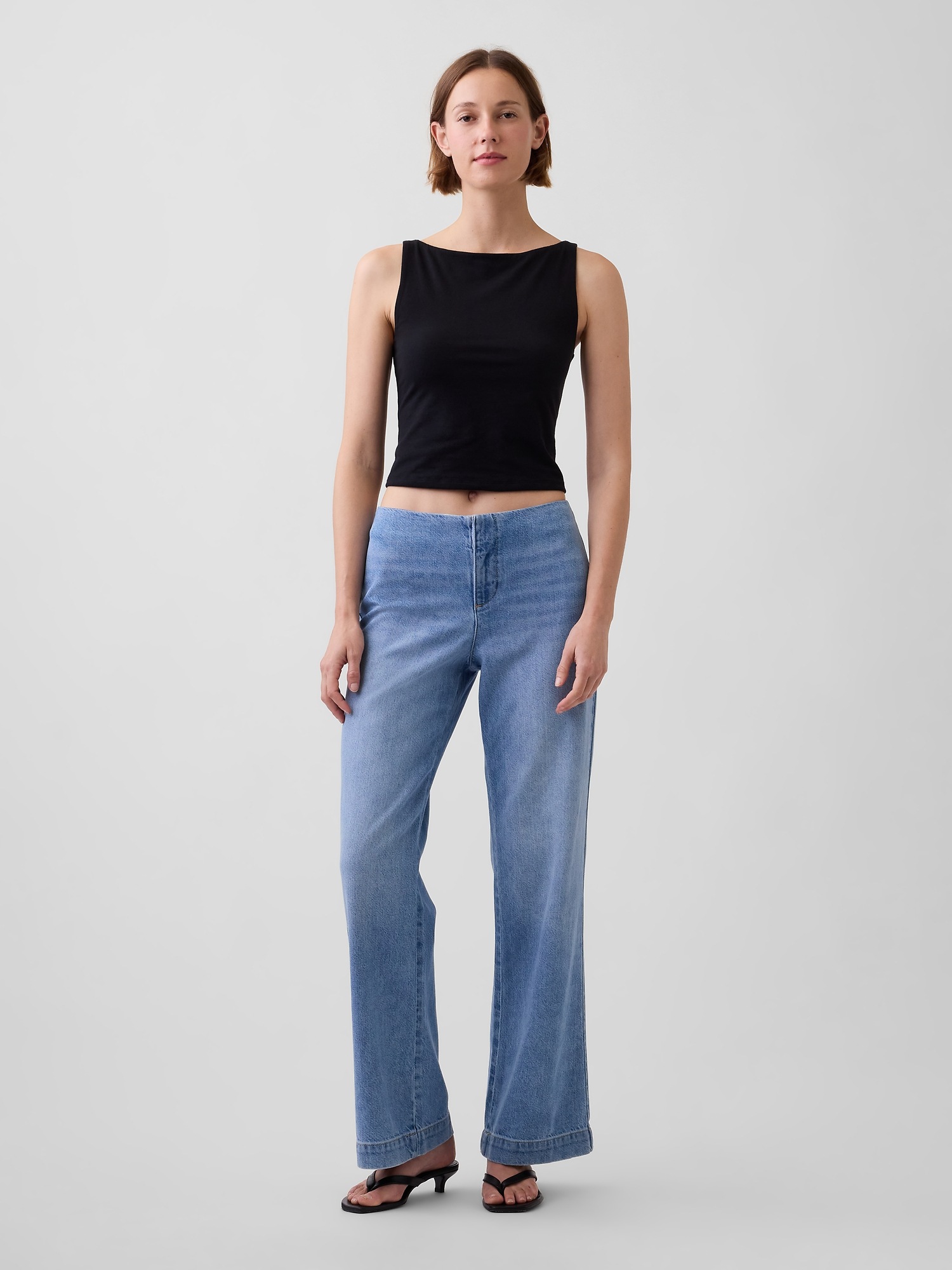 Женские джинсы Gap Low Rise UltraSoft Flare Jeans