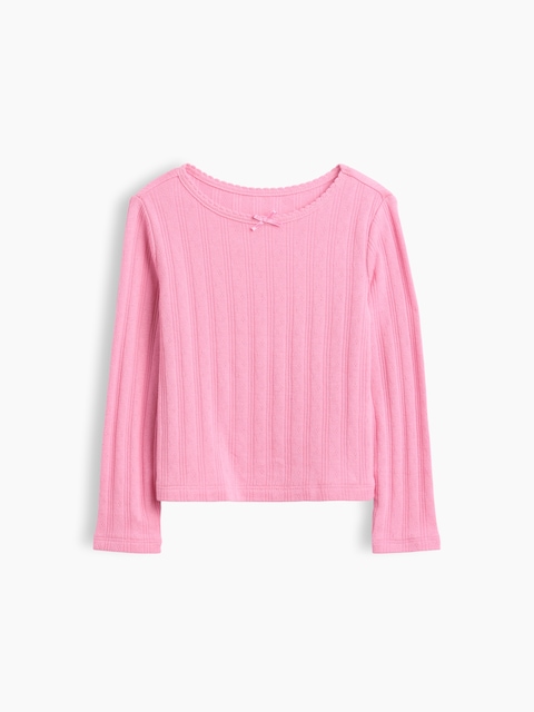 Baby & Toddler Pointelle Rib T-Shirt