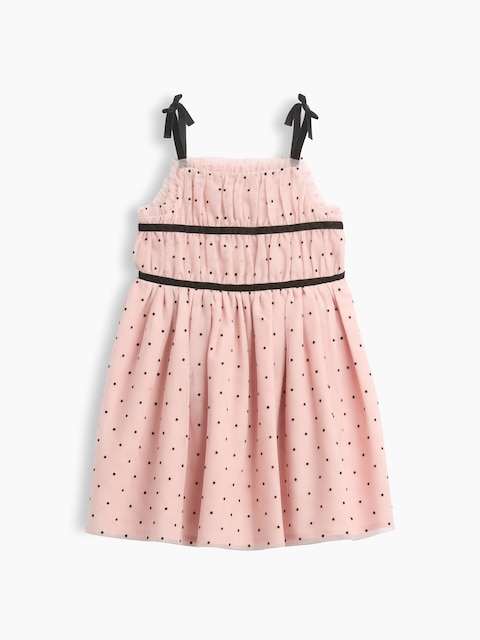 Baby & Toddler Bow-Strap Tulle Dress