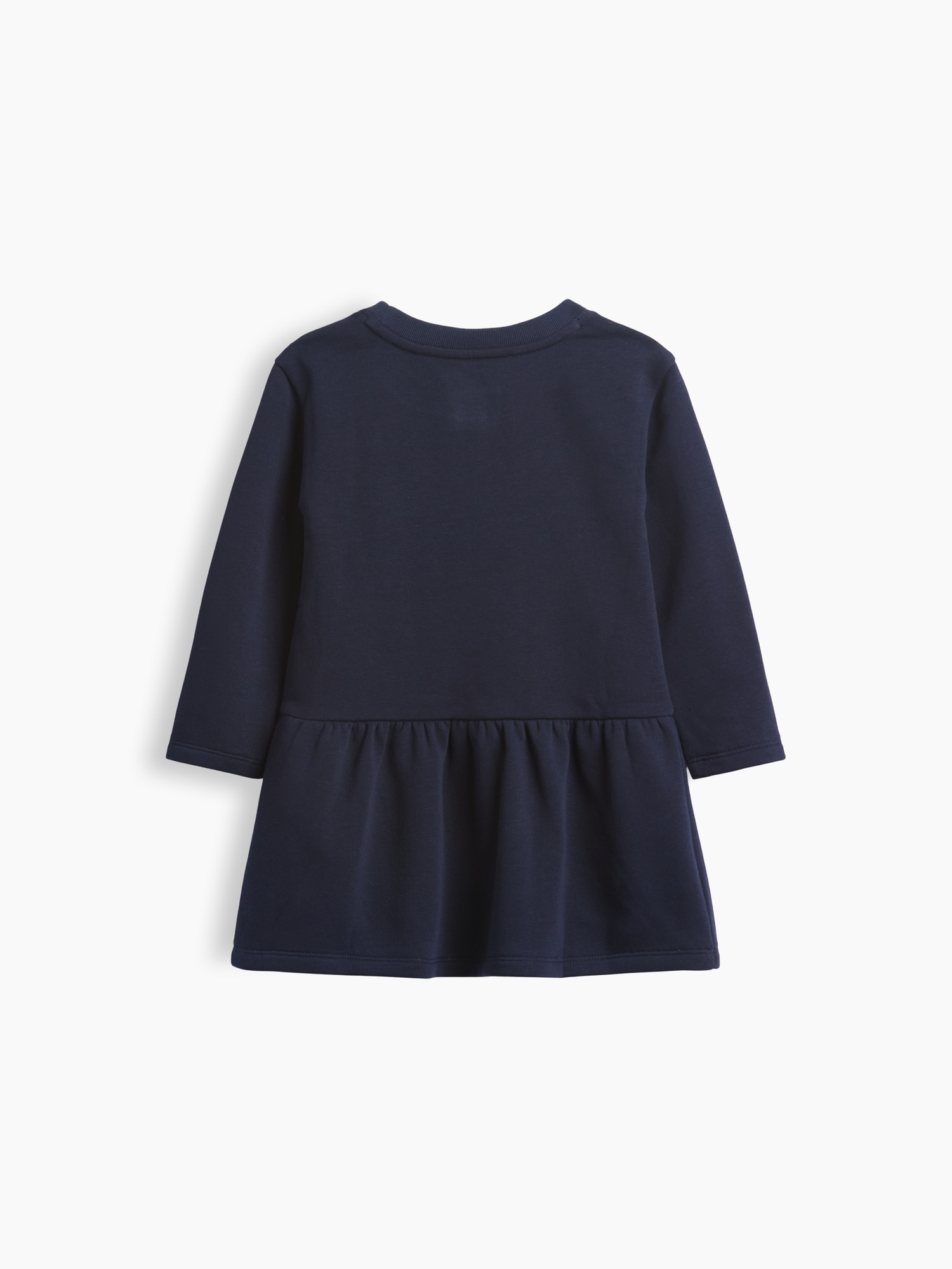 Платье Gap Bow Sweatshirt Dress для малышей, цвет: Тёмно-синий — фото 2