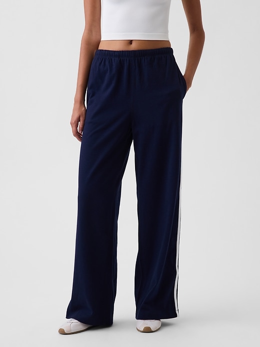 Knit Relaxed Track Pants | Gap