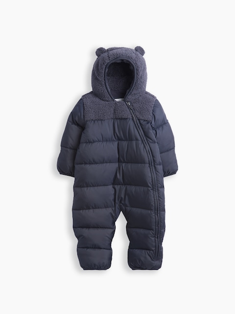 Baby Hooded One-Piece Snowsuit
