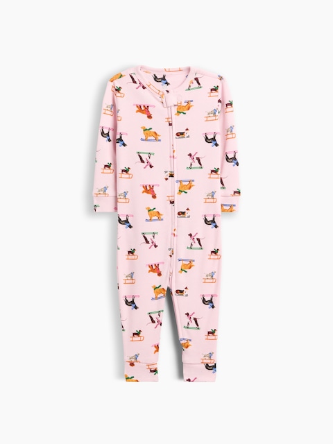 Baby & Toddler Organic Cotton Print One-Piece