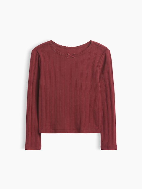 Baby & Toddler Pointelle Rib T-Shirt