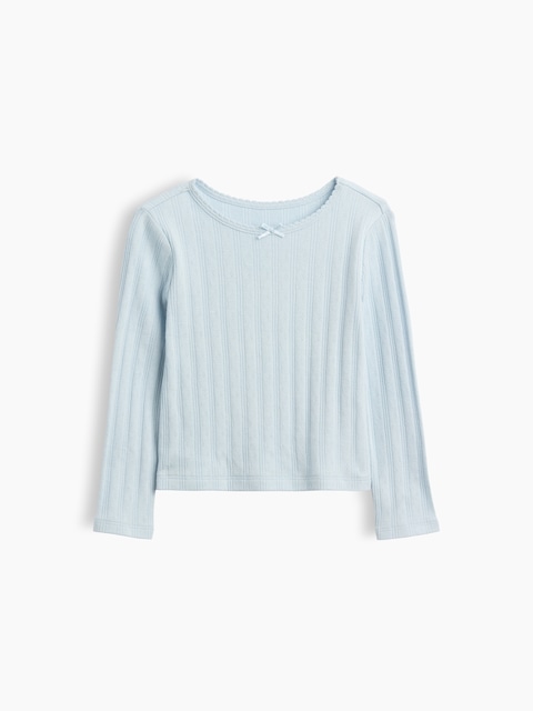 Baby & Toddler Pointelle Rib T-Shirt