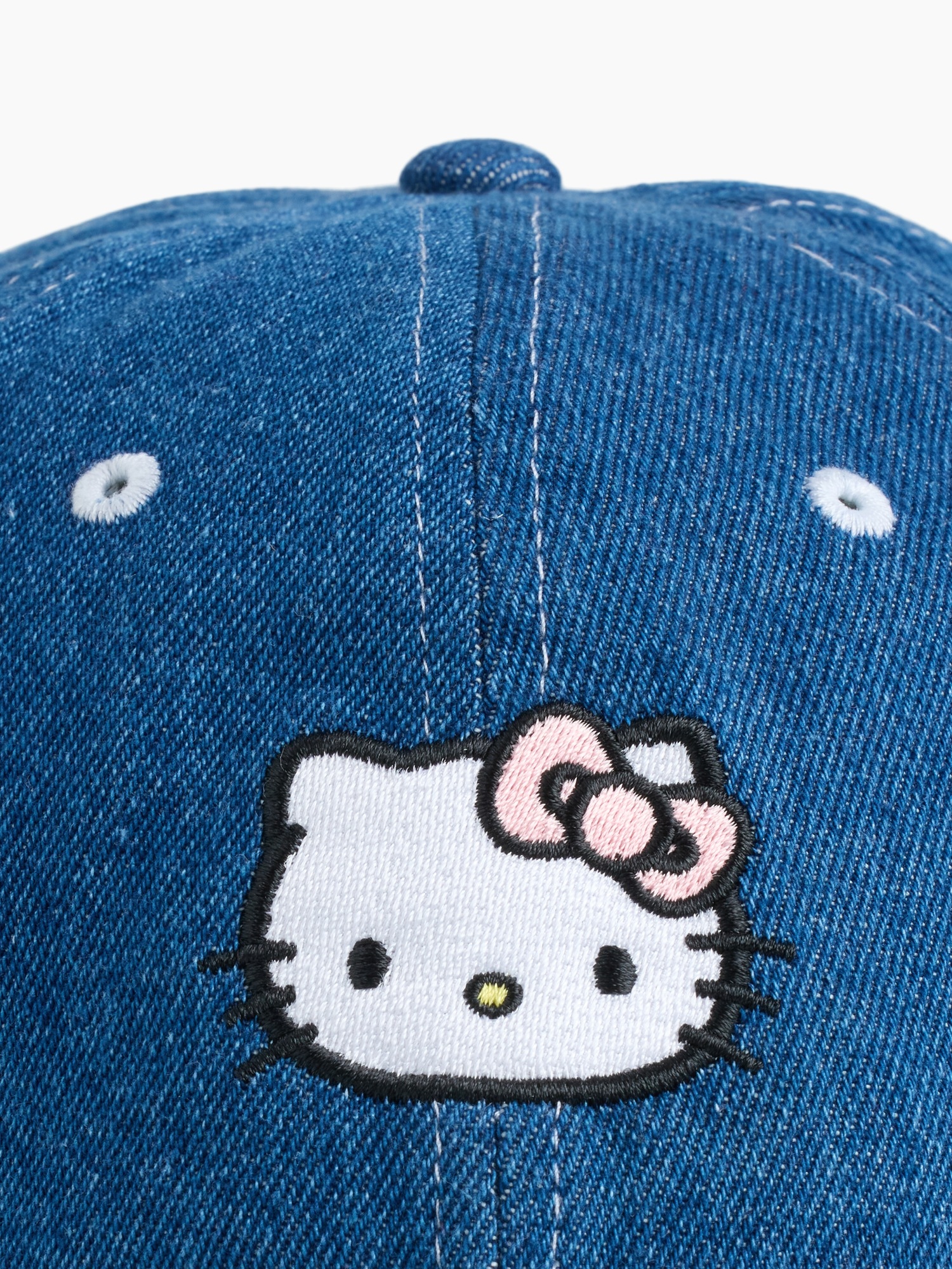 Детские кепки Gap Kids Hello Kitty Denim — фото 3