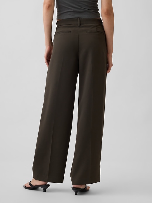 365 Low Rise Pleated Wide-Leg Trousers | Gap