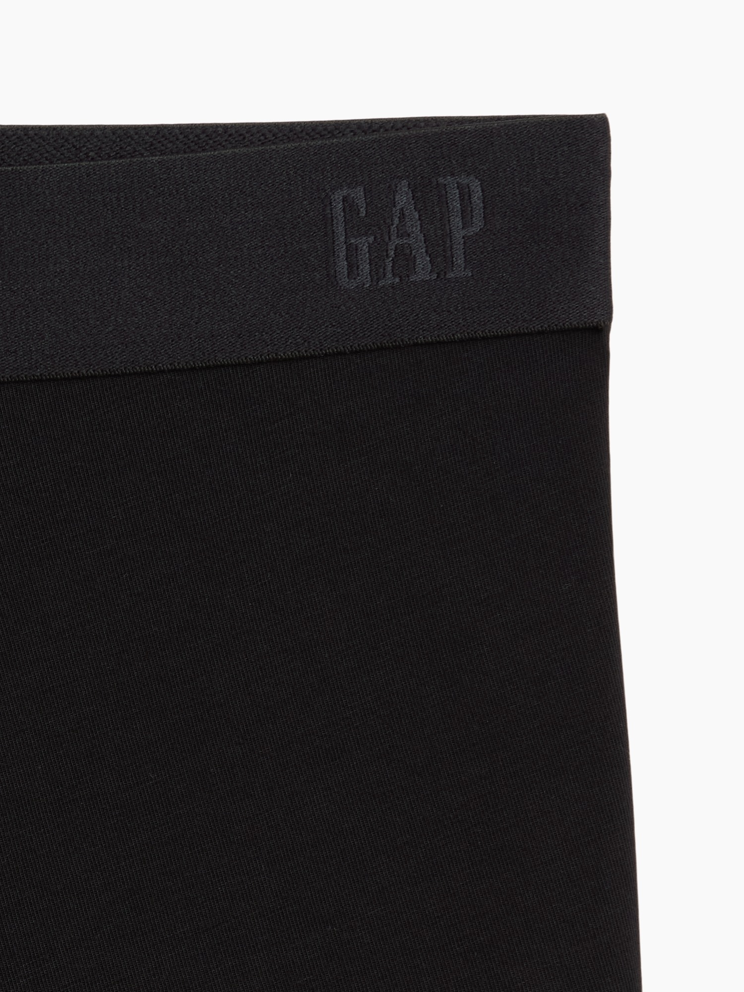 Трусы-боксеры для мужчин, модал, 3 шт. — Gap, цвет: Чёрный — фото 2