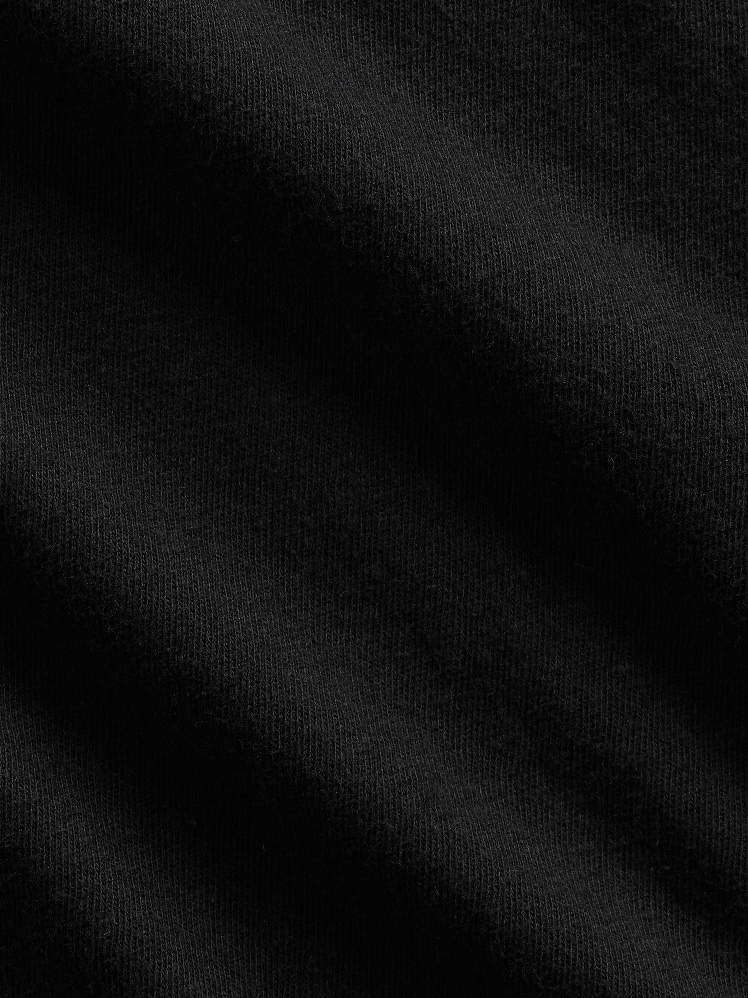 Женская футболка Gap 100% Cotton Authentic Shrunken, цвет: Чёрный — фото 4
