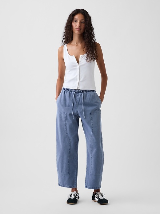 Image number 7 showing, Easy Double-Knee Barrel Pants