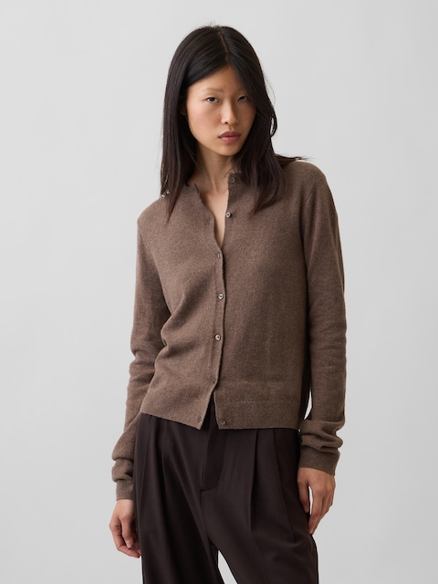 CashSoft Crop Cardigan