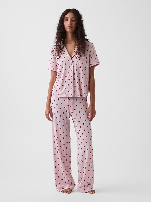 Image number 1 showing, SoftMade Modal PJ Pants