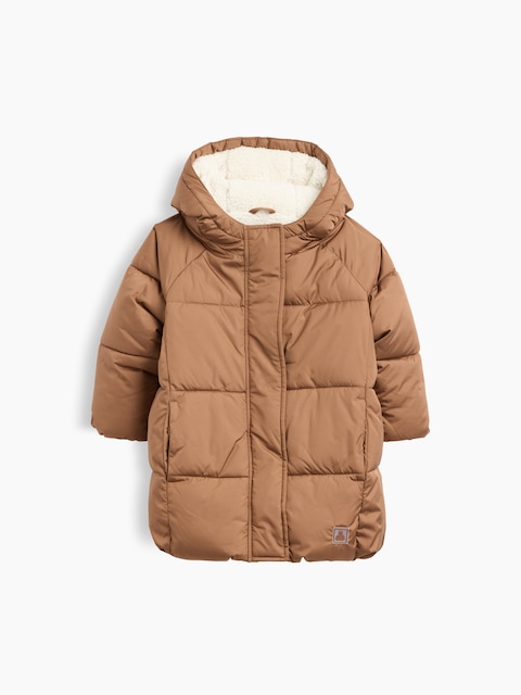 Baby & Toddler Sherpa-Lined Heavyweight Puffer Coat
