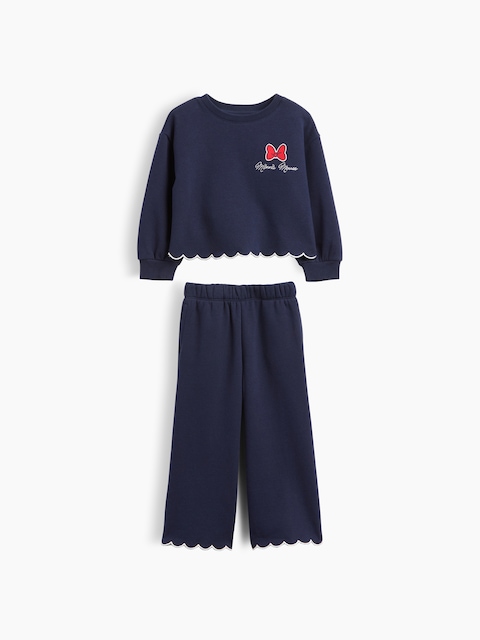 Gap × Disney Baby & Toddler VintageSoft Scalloped Sweat Set