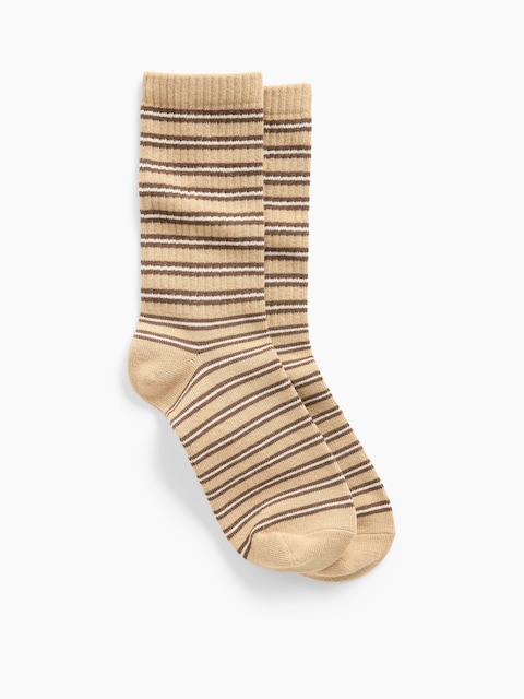 Rib Stripe Socks